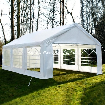 Heavy duty 4 x 8 m white PVC wedding party tents, event tents
