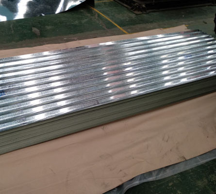 Hoja de acero acanalada galvanizada 0.13m m 0.3m m 0.35m m
