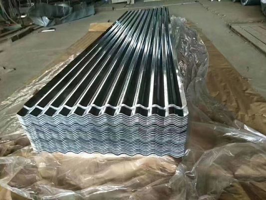 Hoja de acero acanalada galvanizada dura llena 0.3mm*800*3000m m